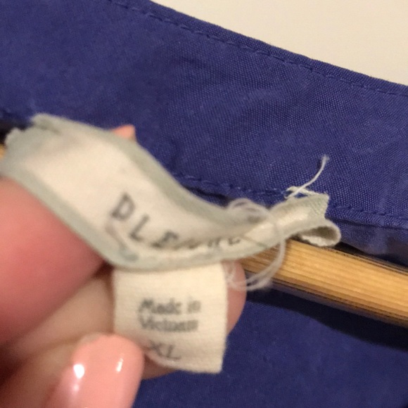 Purple soft silk-like dress - Picture 3 of 7